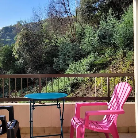 アパート Ensoleille Avec Balcon Et Parking - Wifi Inclus - Centre-ville Amelie-les-bains - Fr-1-703-164 アメリ・レ・バン・パラルダ